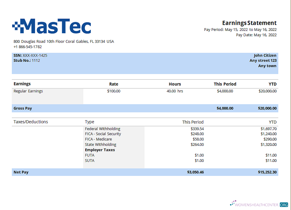 Download USA engineering company employee sheet Mastec Photoshop template